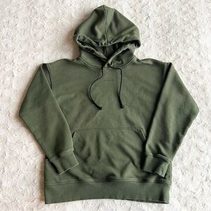 Koral Hoodie Sweatshirt Womens Small Green Juniper Spry Drawstring Athletic Gym